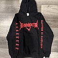 Gorgasm - Hooded Top / Sweater - Gorgasm Masticate To Dominate Hoodie/Sleeve Fonts/Back Print (Brutal Mind 2024)