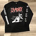 Lividity - TShirt or Longsleeve - Lividity Cunt Maggot Machinegun Long Sleeve/Back Print+Font/Sleeve Fonts+Print  ...