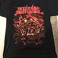 Internal Suffering - TShirt or Longsleeve - Internal Suffering Unmercyful Extermination T-Shirt/Back Font