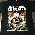 Internal Suffering - TShirt or Longsleeve - Internal Suffering Choronzonic Force Domination (Album Art) Back Print+Font