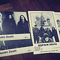 Napalm Death - Other Collectable - Post card rare with signature