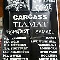 Carcass - Other Collectable - Poster Full of Hate Osterfestival 93