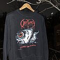 Obituary - Hooded Top / Sweater - Vintage Obituary "Cause of Death" 1990 Sweatshirt