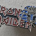 Iron Maiden - Pin / Badge - Iron Maiden Powerslave Enamel Millard MFG Badge