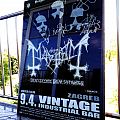 Mayhem - Other Collectable - Mayhem - De Mysteriis Dom Sathanas - Event poster - signed