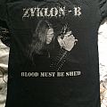 Zyklon-B - TShirt or Longsleeve - Zyklon-B - Blood must be shed (org malicious?) shirt