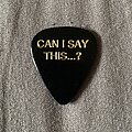 Anthrax - Other Collectable - Anthrax - State Of Euphoria World Tour 1989 Frank Bello guitar pick