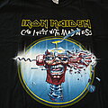 Iron Maiden - TShirt or Longsleeve - Iron Maiden - Somewhere Back In Time tour shirt (Australian Leg)
