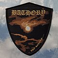 Bathory - Patch - Bathory "The Return......" Woven Patch (Black Border)