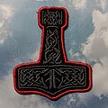 Amon Amarth - Patch - Amon Amarth "Mjolnir" Embroidered Patch