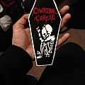 Cannibal Corpse - Patch - DIY Leather Butchered At Birth Coffin Patch