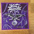 King Diamond - Patch - King Diamond - The Eye purple border patch