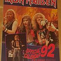 Iron Maiden - Other Collectable - Iron Maiden Official Calendar 1992