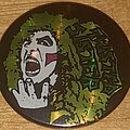 Twisted Sister - Pin / Badge - Twisted Sister Dee Snider Glitter Badge