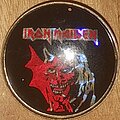 Iron Maiden - Pin / Badge - Iron Maiden Purgatory Glas Glitter Badge