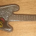 Scorpions - Pin / Badge - Scorpions Glitter Guitar Pin