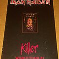 Iron Maiden - Other Collectable - Iron Maiden Killer World Tour 1981 Programme