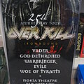 Overkill - Other Collectable - Overkill 25th Anniversary NYC Nokia Theater Show Poster