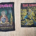 Iron Maiden - Patch - Iron Maiden Clairvoyant & Piece Of Mind 1st trial