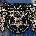 Hecate Enthroned - Patch - Hecate Enthroned shaped logo patch
