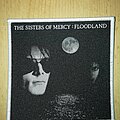 The Sisters Of Mercy - Patch - THE SISTERS OF MERCY Floodland woven rectangular patch