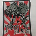 Tokyo Blade - Patch - TOKYO BLADE big woven patch, silver glitter