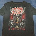 Morbid Angel - TShirt or Longsleeve - Morbid Angel Garuda / Different Back Print Holding "The Blasphemogram" Sigil