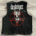 Deströyer 666 - Battle Jacket - Deströyer 666 Handpainted Leather Vest