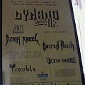 Sepultura - Other Collectable - Dynamo open air poster 1990