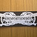 Kanonenfieber - Patch - Kanonenfieber - logo patch