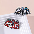 Misfits - Pin / Badge - Misfits Skull Bat  Pin