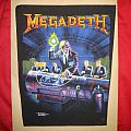 Megadeth - Patch - MEGADETH  back patch - Hangar 18