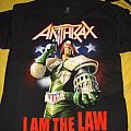 Anthrax - TShirt or Longsleeve - Anthrax - i am the law