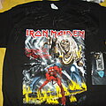 Iron Maiden - TShirt or Longsleeve - Iron maiden somewhere back in time tour shit (some autographs there)