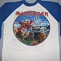 Iron Maiden - TShirt or Longsleeve - Iron Maiden Phantom of the Opera blue & white jersey