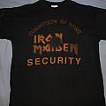 Iron Maiden - TShirt or Longsleeve - Iron Maiden 1988 MOR security black T