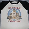 Iron Maiden - TShirt or Longsleeve - Iron Maiden US Tour 1984 black & white jersey w/Isreal