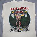 Iron Maiden - TShirt or Longsleeve - Iron Maiden US Somewhere on Tour white muscle