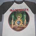 Iron Maiden - TShirt or Longsleeve - Iron Maiden US Seventh Tour grey & white jersey