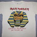 Iron Maiden - TShirt or Longsleeve - Iron Maiden European Tour 1984 white T