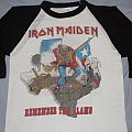 Iron Maiden - TShirt or Longsleeve - Iron Maiden Texas 83 jersey - Texas map