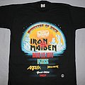 Iron Maiden - TShirt or Longsleeve - Iron Maiden Monsters of Rock w/Treat variant black T