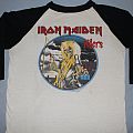 Iron Maiden - TShirt or Longsleeve - Iron Maiden 82 Killers US tour circle print jersey