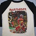Iron Maiden - TShirt or Longsleeve - Iron Maiden Somewhere in Time black & white jersey