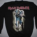 Iron Maiden - TShirt or Longsleeve - Iron Maiden Eddie door poster 85 black sweatshirt