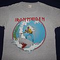 Iron Maiden - TShirt or Longsleeve - Iron Maiden The Beast Cracks the West Coast 1982 grey T