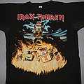 Iron Maiden - TShirt or Longsleeve - Iron Maiden UK Tour 1990 Holy Smoke w/Burning TV's