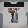 Iron Maiden - TShirt or Longsleeve - Iron Maiden Beast in New York 82 rugby T variant