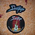 Savatage - Patch - Savatage -  and still the orchestra plays patch and shaped logo patch