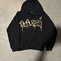 Emmure - Hooded Top / Sweater - Emmure ‘08  “ Fuck Bitches Get Money” gold foil hoodie